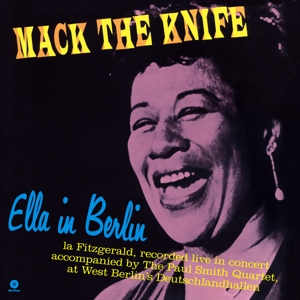 CD Shop - FITZGERALD, ELLA MACK THE KNIFE: ELLA IN BERLIN