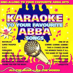CD Shop - KARAOKE TO YOUR FAVOURITE ABBA SONGS