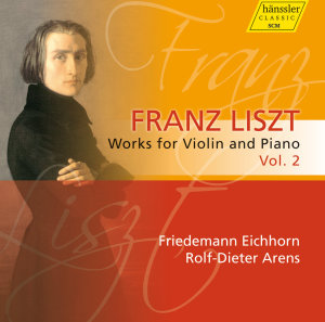 CD Shop - LISZT, FRANZ WORKS FOR VIOLIN & PIANO VOL.2
