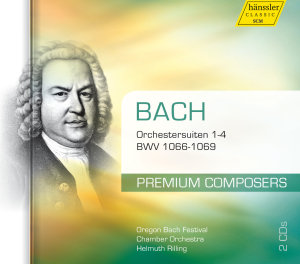 CD Shop - BACH, JOHANN SEBASTIAN 4 ORCHESTRAL SUITES BWV1066-1069
