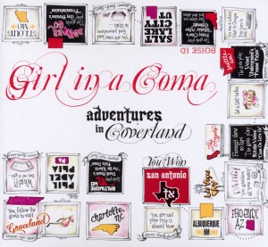 CD Shop - GIRL IN A COMA ADVENTURES IN COVERLAND