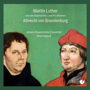 CD Shop - JOHANN ROSENMULLER ENSEMB MARTIN LUTHER/A.VON BRANDENBURG
