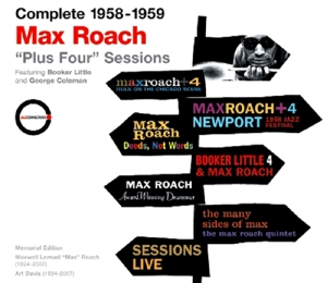 CD Shop - ROACH, MAX \"COMPLETE 1958-1959 \"\"PLUS FOUR\"\" SESSIONS (3CD BOX SET)\"