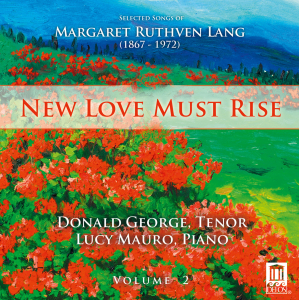 CD Shop - LANG, MARGARET RUTHVEN NEW LOVE MUST RISE