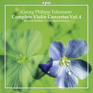 CD Shop - TELEMANN, G.P. COMPLETE VIOLIN CONCERTOS VOL.4