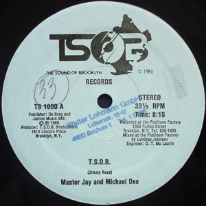 CD Shop - MASTER JAY/MICHAEL DEE T.S.O.B.