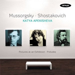 CD Shop - MUSSORGSKY/SHOSTAKOVICH PICTURES AT AN EXHIBITION/PRELUDES OP.34