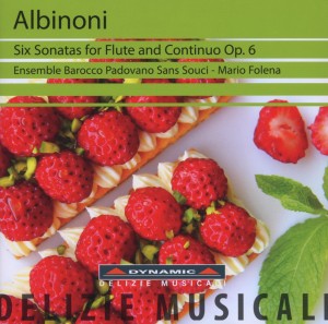 CD Shop - ALBINONI, T. SIX SONATAS FOR FLUTE AND CONTINUO