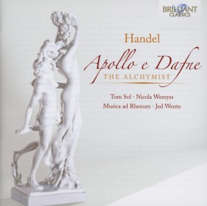 CD Shop - HANDEL, G.F. APOLLO E DAPHNE-THE ALCHEMIST