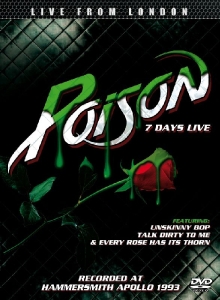 CD Shop - POISON LIVE FROM LONDON - 7 DAYS LIVE