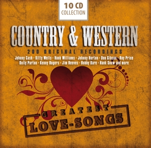 CD Shop - CASH/WILLIAMS/GIBSON/PRICE COUNTRY & WESTERN LOVE SONGS