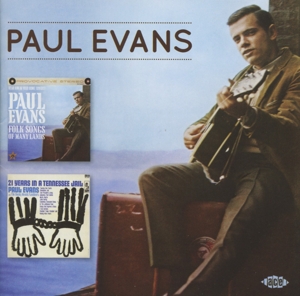 CD Shop - EVANS, PAUL FOLK SONGS OF MANY LANDS/21 YEARS IN A TENNESSEE JAIL