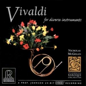 CD Shop - VIVALDI, A. FOR DIVERSE INSTRUMENTS