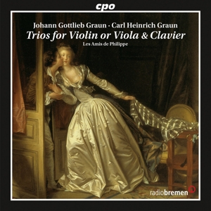 CD Shop - GRAUN, J.G. & C.H. Trios For Violin, Viola & Clavier