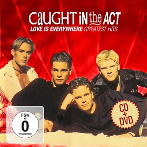 CD Shop - CAUGHT IN THE ACT LOVE IS EVERYWHERE - GREATEST HITS
