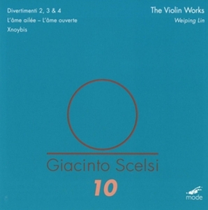 CD Shop - SCELSI, G. VIOLIN WORKS
