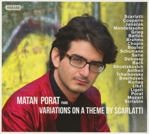 CD Shop - PORAT, MATAN VARIATIONS ON A THEME BY SCARLATTI