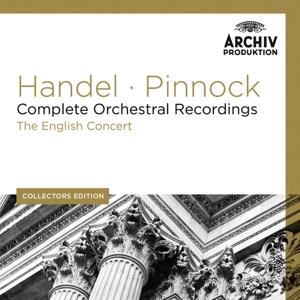 CD Shop - PINNOCK/ENGL.CONC. HANDEL: ORCHESTRAL WORKS