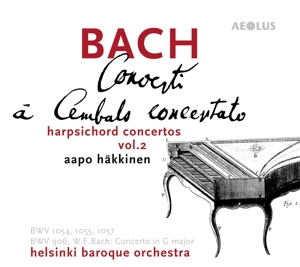 CD Shop - BACH, JOHANN SEBASTIAN Harpsichord Concertos Vol.2