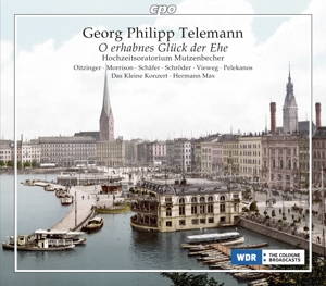 CD Shop - TELEMANN, G.P. WEDDING ORATORIO MUTZENBECHER 1732
