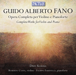 CD Shop - FANO, G.A. COMPLETE WORKS FOR VIOLIN & PIANO