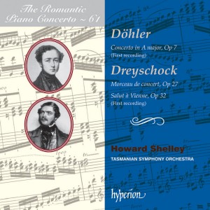 CD Shop - DOHLER/DREYSCHOCK ROMANTIC PIANO CONCERTO 61