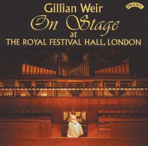 CD Shop - WEIR, GILLIAN GILLIAN WEIR ON STAGE: THE ROYAL FESTIVAL HALL