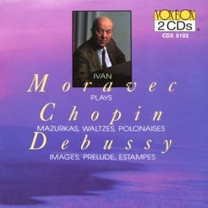 CD Shop - DEBUSSY/CHOPIN IVAN MORAVEC PLAYS