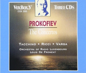 CD Shop - PROKOFIEV, S. CONCERTOS