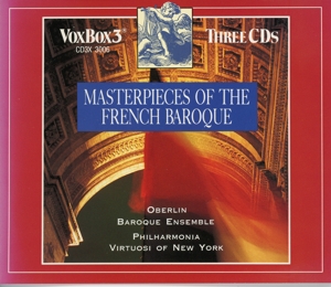 CD Shop - V/A MASTERPIECES OF FRENCH BAROQUE
