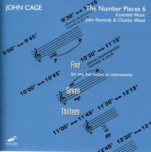 CD Shop - CAGE, J. NUMBER PIECES 6