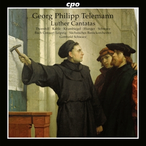 CD Shop - TELEMANN, G.P. LUTHER CANTATAS