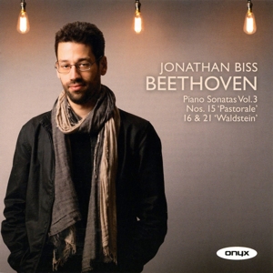 CD Shop - BISS, JONATHAN BEETHOVEN: PIANO SONATAS VOL.3 NOS.15, 16 & 21