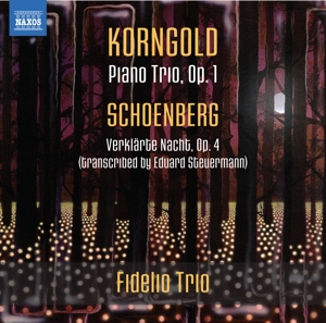 CD Shop - KORNGOLD/SCHONBERG PIANO TRIO OP.1/ VERKLARTE NACHT OP.4