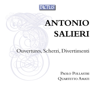 CD Shop - SALIERI, A. OUVERTURES/SCHERZI/DIVERTIMENTI