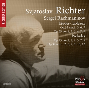 CD Shop - RACHMANINOV, S. Etudes-Tableaux Op.33/5-7 & 9 Op.3