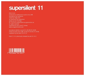 CD Shop - SUPERSILENT 11