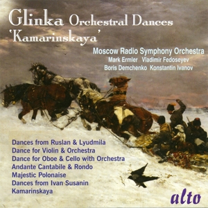 CD Shop - GLINKA, M. KAMARINSKAYA-ORCHESTRAL DANCES