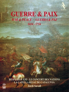 CD Shop - HESPERION XXI War & Peace 1614-1714