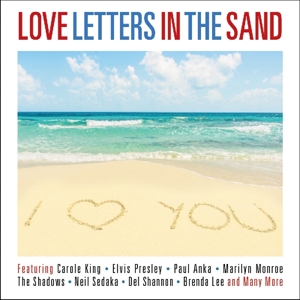 CD Shop - V/A LOVE LETTERS IN THE SAND