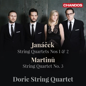 CD Shop - JANACEK/MARTINU STRING QUARTETS