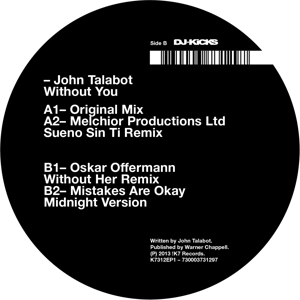 CD Shop - TALABOT, JOHN WITHOUT YOU