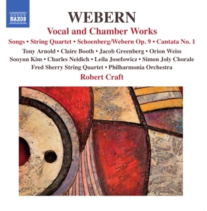 CD Shop - WEBERN, A. VOCAL AND CHAMBER WORKS