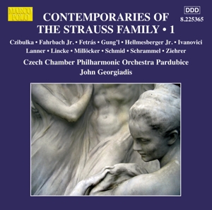 CD Shop - GEORGIADIS, JOHN CONTEMPORARIES OF THE STRAUSS FAMILY VOL.1