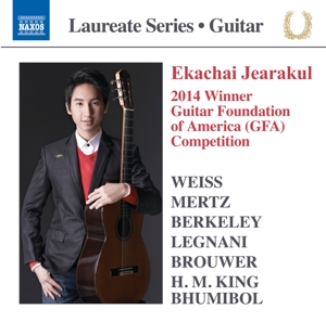 CD Shop - JEARAKUL, EKACHAI 2014 WINNER GUITAR FOUNDATION OF AMERICA COMPETITION