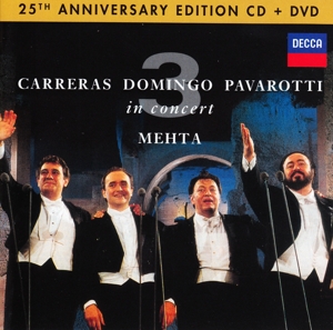 CD Shop - CARRERAS/DOMINGO/PAVAROTTI THE 3 TENORS, ROME 1990