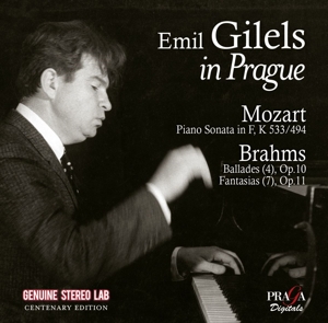CD Shop - GILELS, EMIL Emil Gilels In Prague