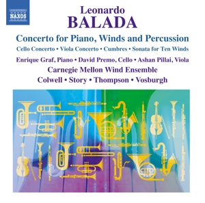 CD Shop - BALADA, L. CONCERTO FOR PIANO, WINDS & PERCUSSION