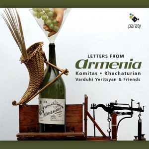 CD Shop - KOMITAS/KHACHATURIAN LETTERS FROM ARMENIA