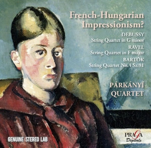 CD Shop - PARKANYI QUARTET French-Hungarian Impressionism?